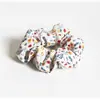 Acessórios de Cabelo Coreanos para Mulheres, Elásticos de Cabelo Florais Simples, Novos Scrunchies Franceses Retrô na Moda, Estilo Ins