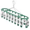 Artefacto multifuncional de acero inoxidable para colgar calcetines en el balcón, pinza para ropa fría, perchero para calcetines, perchero para ropa interior y bragas.