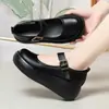 2026 Primavera y Otoño Nuevos Zapatos Casuales Retro de Cuero de Comercio Exterior Plataforma Suela Gruesa Zapatos para Mujer Unisex Zapatos Individuales Transfronterizo