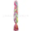 Peruca de Trança Grande Color Block Transfronteiriça Crochet Africano Dreadlocks Trança Jumbo Fibra Sintética Tranças Color Block Tecidas à Mão