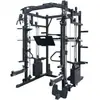 Máquina Smith Equipo de Entrenamiento Integral Equipo de Fitness Comercial Banco de Sentadillas Press de Banca Multifuncional Bastidor de Gantry Todo en Uno para Uso en Casa