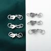 Prata Esterlina S925 Fivela Vintage Cauda de Peixe Dourada Pulseira DIY Pulseira Pulseira Fivela de Conexão Pérola Fivela S Acessórios Artesanais para Colar