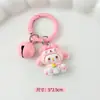 Llavero de Dibujos Animados Lindo 3D con Cascabel Pequeño, Colgante de Bolso de Alto Valor, Pequeños Regalos al por Mayor para Puestos Callejeros y Eventos