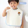 Paninho de Lavar Infantil Personalizado Rosto de Bebê Escovação de Dentes Toalha de Babador Impermeável Artefato Molhado Impermeável Pode Adicionar Logo Etiqueta de Pendurar