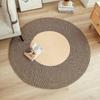 Alfombra de piso tejida de algodón nórdico, manta tejida, felpudo, manta de noche, sala de estar, mesa de centro, fabricante mayorista, mantel individual sencillo