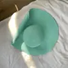 Sombrero de paja de ala ancha para playa en el mar en verano para mujer, sombrero de vacaciones con protección solar para viajes al aire libre, sombrero de sol moderno y versátil