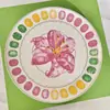 Tetera Estilo Europeo Ouge Etalia, Taza y Platillo de Café, Plato de Cena Estilo Occidental, Juego de Té para Celebración de Casa por la Tarde, Exquisita Caja de Regalo