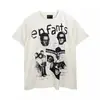 Nova Camiseta de Base Melancólica Rica de Segunda Geração Erd Sketch Graffiti Solta Casual de Manga Longa Marca Tendência Masculina e Feminina Camiseta de Manga Longa