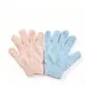 Toalla de baño, guantes de baño, toalla de baño de cinco dedos, frotamiento de barro en la espalda, guantes de masaje de doble cara, bola de baño, puesto de suministro