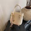 Bolsa Saco Modelo Novo 2026 para Mulheres, Bolsa Simples de Ombro, Bolsa de Mão Casual e Estilosa Estilo Coreano, Bolsa de Ombro e Transversal da Moda