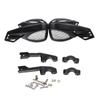 Protectores de manos para motocicleta todoterreno con manillares de diámetro variable Se pueden usar con protectores de manos de aleación de aluminio, protectores de arco, protectores de manos anticaída, parabrisas de arco