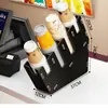 Porta-copos de papel descartável, dispensador de copos para loja de milk tea, porta-copos multifuncional para balcão de cafeteria