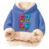 Sudeste Asiático Transfronterizo Otoño e Invierno Talla Grande Holgado Algodón Compuesto Cachemira Forro Polar Sudadera con Capucha Sin Bolsillos