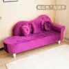 Sofá de tela para apartamentos pequeños, sala de estar moderna simple, vivienda de alquiler, tienda de ropa, chaise longue, sofá pequeño de dos plazas para dormitorio