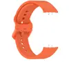 Para Samsung Galaxy Fit3 Correa de Silicona SM-R390 Pulsera Color Oficial Hebilla Plana Correa Deportiva