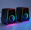 Punto de Fábrica K2070 Brillante RGB Audio Escritorio Portátil Escritorio Altavoz Multimedia Venta al por Mayor Transfronteriza