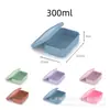 Lonchera de Silicona Personalizada, Caja Cuadrada para Comida Congelada, Caja de Almacenamiento de Alimentos, Caja Sellada, Caja de Conservación de Silicona Engrosada