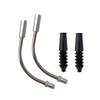 Codo de Freno de Montaña para Bicicleta Codo de Freno V para Bicicleta Tubo Superior Plegable Bicicleta Plegable Muelle Anti-Abrazo Codo