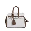 Bolsos de Mujer de Moda Transfronterizos 2026 Nuevo Bolso Tipo Kelly Color-Block Gran Capacidad Bolso de Mano Hombro Cruzado Bolso de Viaje para Mujer