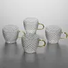 Mini Tetera de Vidrio Estilo Retro Pequeña Resistente a Altas Temperaturas con Filtro Infusor de Té Transparente Juego de Tetera Kung Fu