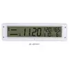 Calendario Electrónico de LCD, Reloj con Pantalla de LCD, Pintura Decorativa, Calendario Perpetuo, Reloj de Pared, Temperatura, Semana, Accesorios, Pantalla