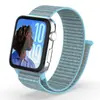 Adequado para Pulseiras de Nylon para Apple Watch, Pulseiras de Tecido de Nylon para Apple Watch, Pulseiras de Argola de Velcro