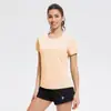 Camiseta Deportiva de Manga Corta Transfronteriza para Hombres y Mujeres Parejas Verano Holgada Transpirable Yoga Camiseta Casual Profesional Running Fitness Top
