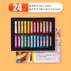 Marley Chalk 24 Colores Pincel Pintado a Mano Matisse Moranti Color F6024 Color Plegable Bolígrafo Acuarela Estudiante