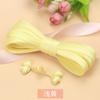 Hengmeihe Botón de Plato Cheongsam Botón Tradicional Hecho a Mano Hierba de Dos Hojas Traje Tang Accesorios Decorativos Chinos Accesorios de Ropa
