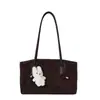 Bolso Retro de Gran Capacidad a la Moda para Viajes Diarios Verano 2026 Nuevo Color Sólido Elegante Bolso de Hombro Único Bolso Tote Casual Personalizado