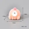 Micro-Paisagem Novo Monstro Peludo Colorido Boneca Fofa Tendência Acessórios de Sacola Surpresa DIY Mini Enfeites de Mesa