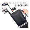Bolsa de práctica de palos de golf transfronteriza, bolsa de transporte de golf, bolsa portátil de equipo de golf de un solo hombro, bolsa de almacenamiento de palos de golf
