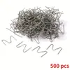 100/500 PIEZAS Grapas Calientes Para Soldador de Plástico Máquina de Reparación de Plástico Automotriz Cable de Soldadura Máquina de Soldadura para Reparación de Parachoques de Coche