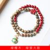Pulsera de luciérnaga verde de sándalo verde argentino, hecha a mano, 0,6, para hombres y mujeres, con texto portátil, fabricantes al por mayor