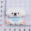 Desenho Fofo Filhote de Urso Acessórios de Resina Cola de Creme Crocs Acessórios DIY Charms para Sapatos Materiais para Acessórios de Cabelo Feitos à Mão