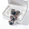 Broche Elegante de Borboleta de Alta Qualidade Dongdaemun Pin Feminino de Alta Qualidade 2024 Nova Moda Acessórios de Corsage de Design Nicho