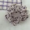 Gasa de puntos de onda satén anillo para el pelo de intestino grueso nuevo accesorios de principios de primavera cuerda para el pelo atar banda de goma para el pelo atar tocado accesorios para mujer
