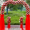 Arco de Flores para Casamento Arco de Flores de Seda Novo Modelo para Evento de Celebração de Inauguração de Loja Decoração de Arco de Casamento Arranjo de Flores Suporte de Flores