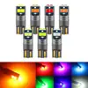 Luz de posición LED para coche T10 3030 6smd luz de lectura luz de matrícula presión amplia resaltado bombilla de coche