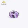 2x3 ~ 13x 18mm 5A forma de huevo color común circón colección Wuzhou gema artificial superficie del anillo CZ piedra desnuda al por mayor