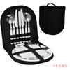Nueva Vajilla Personalizada Bolsa de Cosméticos Venta Directa de Fábrica Cuchara Cuchillo y Tenedor Plato para Picnic al Aire Libre Bolsa de Cosméticos