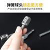Varilla de conexión de unión cuadrada giratoria con vástago hexagonal, llave eléctrica, cabezal de conexión, varilla de conversión, taladro manual, unión