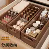 Organizador de escritorio, caja de almacenamiento para cajón de gabinete, caja de almacenamiento de cosméticos de gran capacidad, organizador de tocador para perfumes y labiales