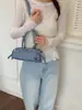 2026 Bolso de Mano de Nuevo Estilo, Sencillo y de Moda, de Alto Valor con Patrón Estilo Coreano, Bolso de Hombro Casual y Moderno de Gran Capacidad