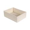 Caja de Almacenamiento de Ropa Interior de Algodón y Lino Tianshan Personalizada, Caja de Almacenamiento de Calcetines de Tela Plegable, Sin Olor, Lavable