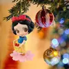 Colgante Decorativo de Princesa Navideña Transfronterizo Colgante Plano de Acrílico de Dibujos Animados Colgante de Muñeca para Árbol de Navidad Decoración Infantil