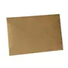 Envelopes grossos de papel kraft, porta-envelopes rígidos de papel kraft, sacos de envelope de cor sólida fosca preto e branco