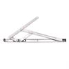 Acero Inoxidable 22 Soporte de Ventana Cuadrada Tragaluz Soporte Deslizante de Cuatro Eslabones Accesorios para Puertas de Aluminio de Puente Roto Herrajes para Ventana Superior de Apertura Plana