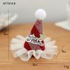 Navidad Tocado Lazo Horquilla Sombrero Clip Rojo Malla Astas Adulto Niños Pequeño Regalo Horquilla Accesorios para el Cabello
