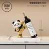Decorações de Casa Transfronteiriças de Resina Decorações para Casa Nova Festa de Inauguração de Casa Ornamentos de Panda Casa Atacado Sala de Estar Artesanato Criativo para Presente